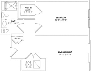 The Hampton Floor Plan at Madison Ellis Preserve, Pennsylvania