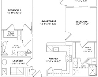 The Milner Floor Plan at Madison Ellis Preserve, Pennsylvania, 19073