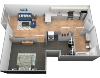 Pine Creek Floor Plan at Shakopee Flats, Minnesota, 55379