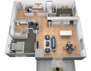 Tamarack River Floor Plan at Shakopee Flats, Shakopee, Minnesota