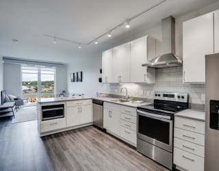 Luxury Kitchen with Recessed Lighting