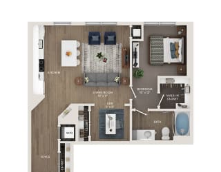 eo madison yards apartments floorplan a14