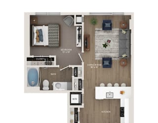 eo madison yards apartments floorplan a2