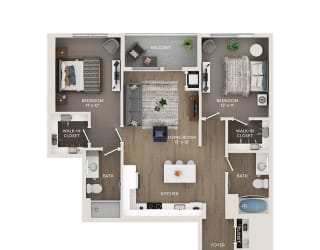 eo madison yards apartments floorplan c2