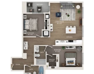 eo madison yards apartments floorplan c4