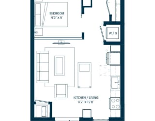 Forte on the Park Minneapolis V6 Floor Plan