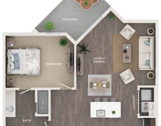 vista colina apartments floor plan unit a3