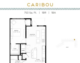Floor Plan Caribou