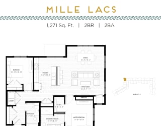 Floor Plan Mille Lacs