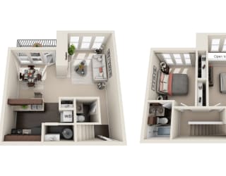 3D floorplan of B1