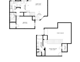 the floor plan plan 538