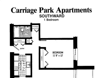 Carriage Park 1 Bedroom Southward