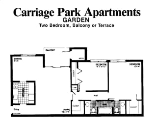Carriage Park 2 Bedroom Garden