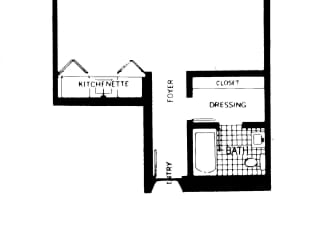Camelot Efficiency - Kitchenette