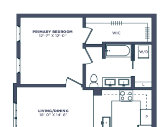 a floor plan of a house
