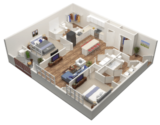 2 bed 2 bath - slate at The Slate, Jeffersonville, IN 47130