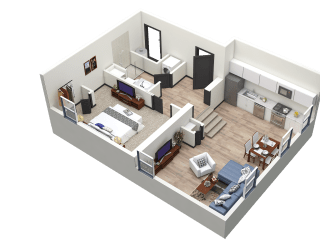 The Barrel I - Floor Plan