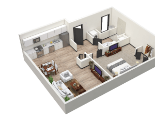 The Barrel II - Floor Plan