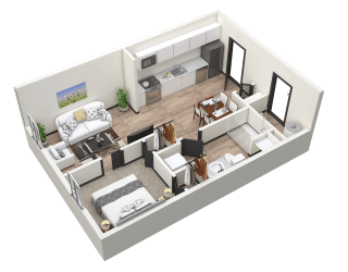 The Forester I - Floor Plan