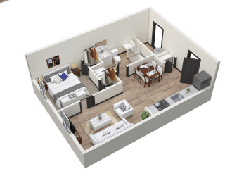 The Forester II - Floor Plan