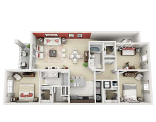 Floor Plan Radiant (D2E)