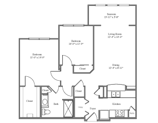 Chastain Deluxe Floor Plan at Emblem Alpharetta, Alpharetta, 30009