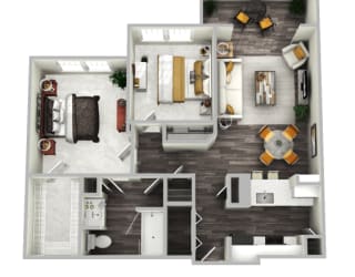 Chastain Deluxe Floor Plan at Emblem Alpharetta, Alpharetta, GA