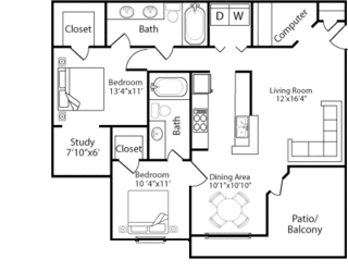Ridgeline Deluxe 2 at The Lodge at Lakeline Village, Texas