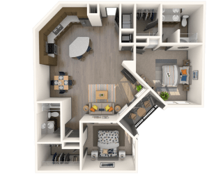 Sicily Floor Plan  at The Rialto, Florida