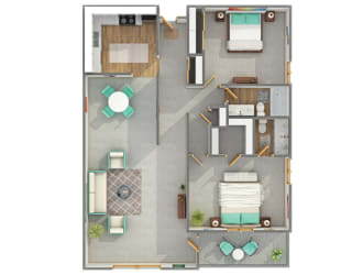 The Mullberry Deluxe Floor Plan | Preserve West at Preserve West, Madison, WI, 53711