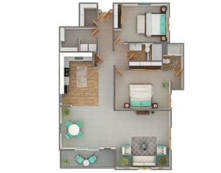 The Ash Deluxe Floor Plan | Preserve West at Preserve West, Madison, WI, 53711