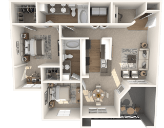 Ridgeline Deluxe 2 at The Lodge at Lakeline Village, Cedar Park, 78613