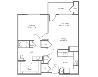 Grant Deluxe Floor Plan at Emblem Alpharetta, Alpharetta, GA