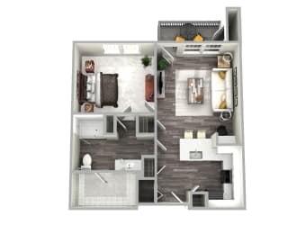 Grant Deluxe Floor Plan at Emblem Alpharetta, Alpharetta, GA