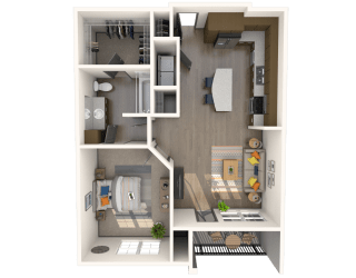 Florence Floor Plan at The Rialto, Orlando, FL