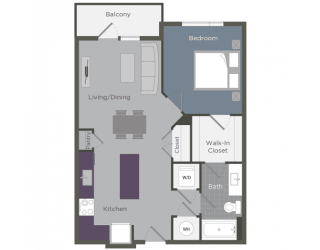The Nexus Floor Plan at Glenn Perimeter, Georgia, 30328