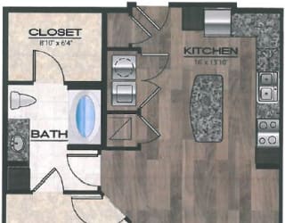 Florence Floor Plan at The Rialto, Orlando