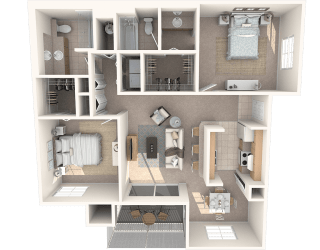 Ford Floor Plan at Promenade at Reflection Lakes, Florida