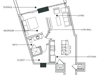 Terrace 3 Floor Plan at Element, Florida
