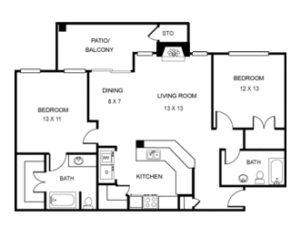 Durango Floor Plan at Sedona Springs, Texas, 78749