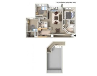 Bermuda Floor Plan at Yacht Club, Bradenton, Florida