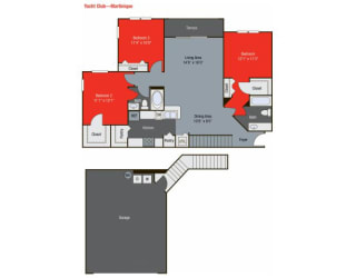 Martinique Floor Plan at Yacht Club, Bradenton, FL