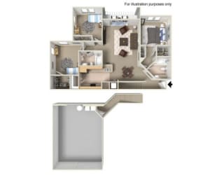 Martinique Floor Plan at Yacht Club, Florida, 34212