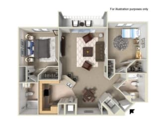 Tortola Floor Plan at Yacht Club, Florida, 34212