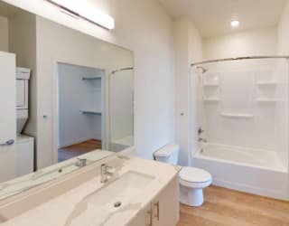 Nitrogen-Carbon-1-Bed-Bathroom at SevenO2 Main Apartments, Salt Lake City