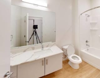 Luxurious Bathroom at SevenO2 Main Apartments, Salt Lake City, UT, 84101
