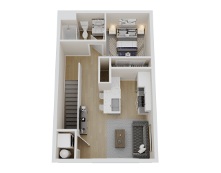 a bedroom floor plan of a 2100 sq ft apartment