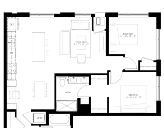 The Townline  - Magnolia floor plan