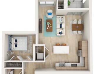 The Townline  - Bellevue floor plan