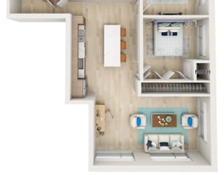The Townline  - Belvior floor plan